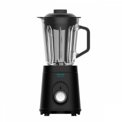 Cecotec Blender Titanium Messen 1000W - Smoothie maker met glazen kan - Pulse - Ijscrusher - Zwart