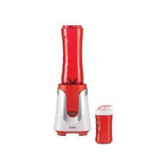 Domo DO434BL Blender Smoothiemaker met 2 Flesjes Rood